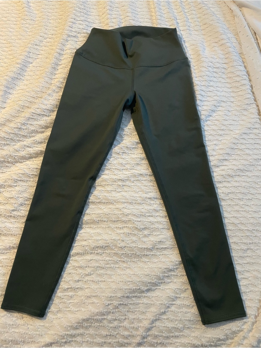 Alo High-Waist Green Leggings